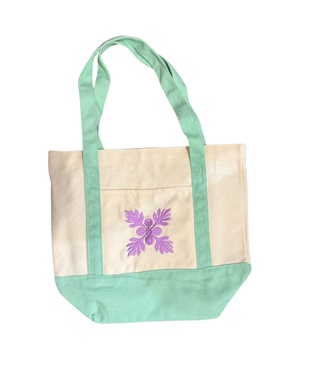 Seafoam tote bag
