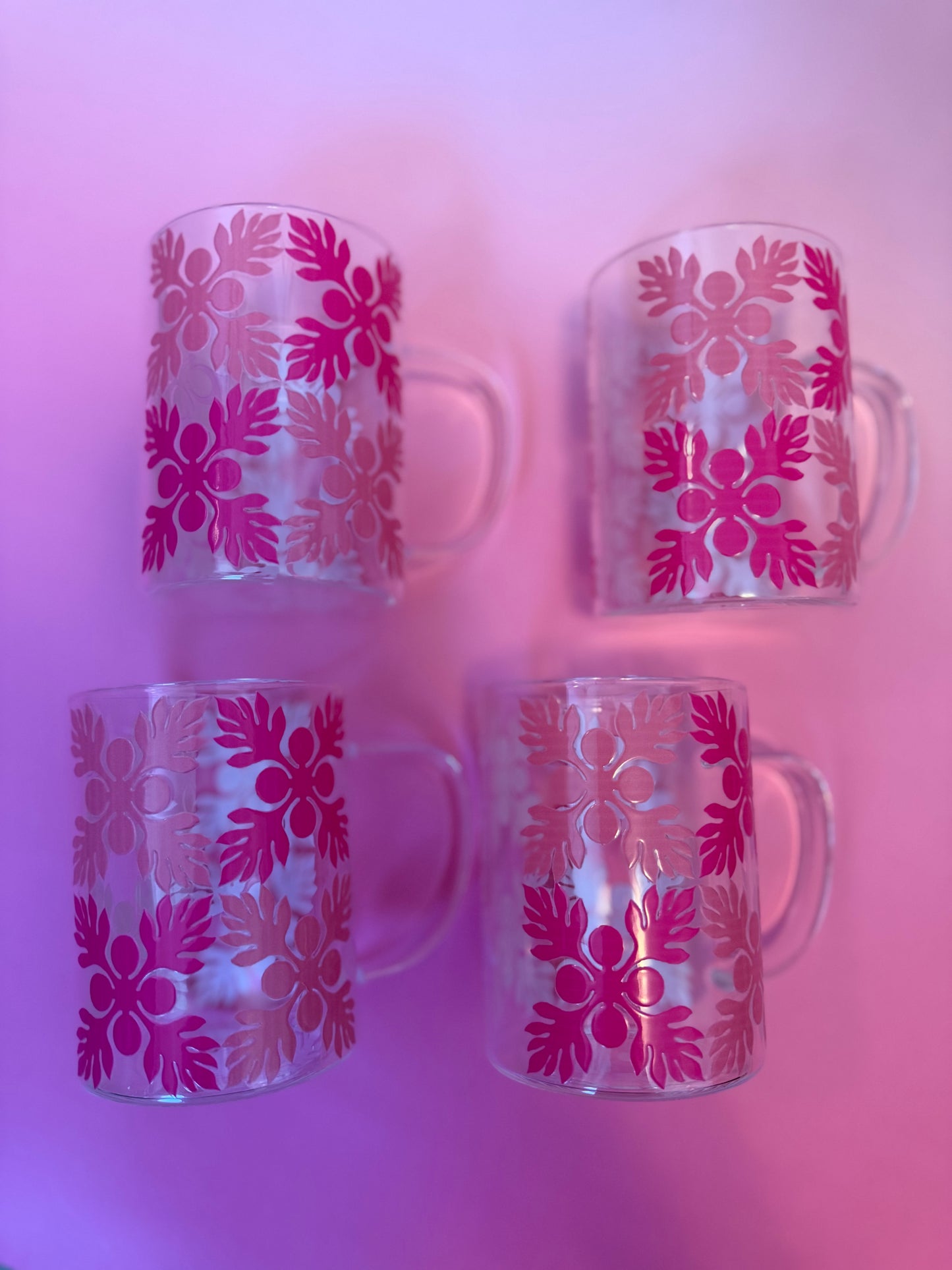Glass mug