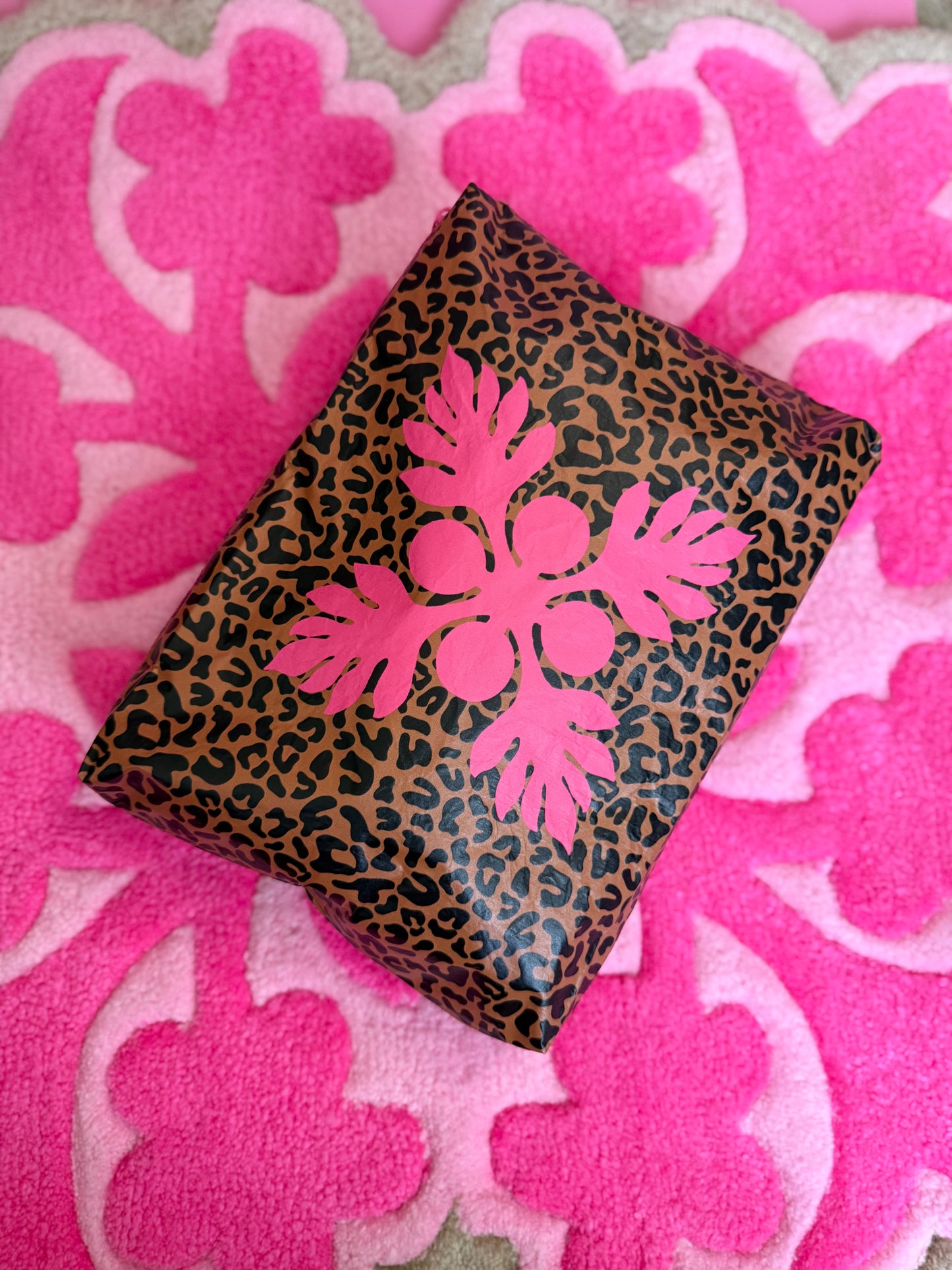 Leopard pouch