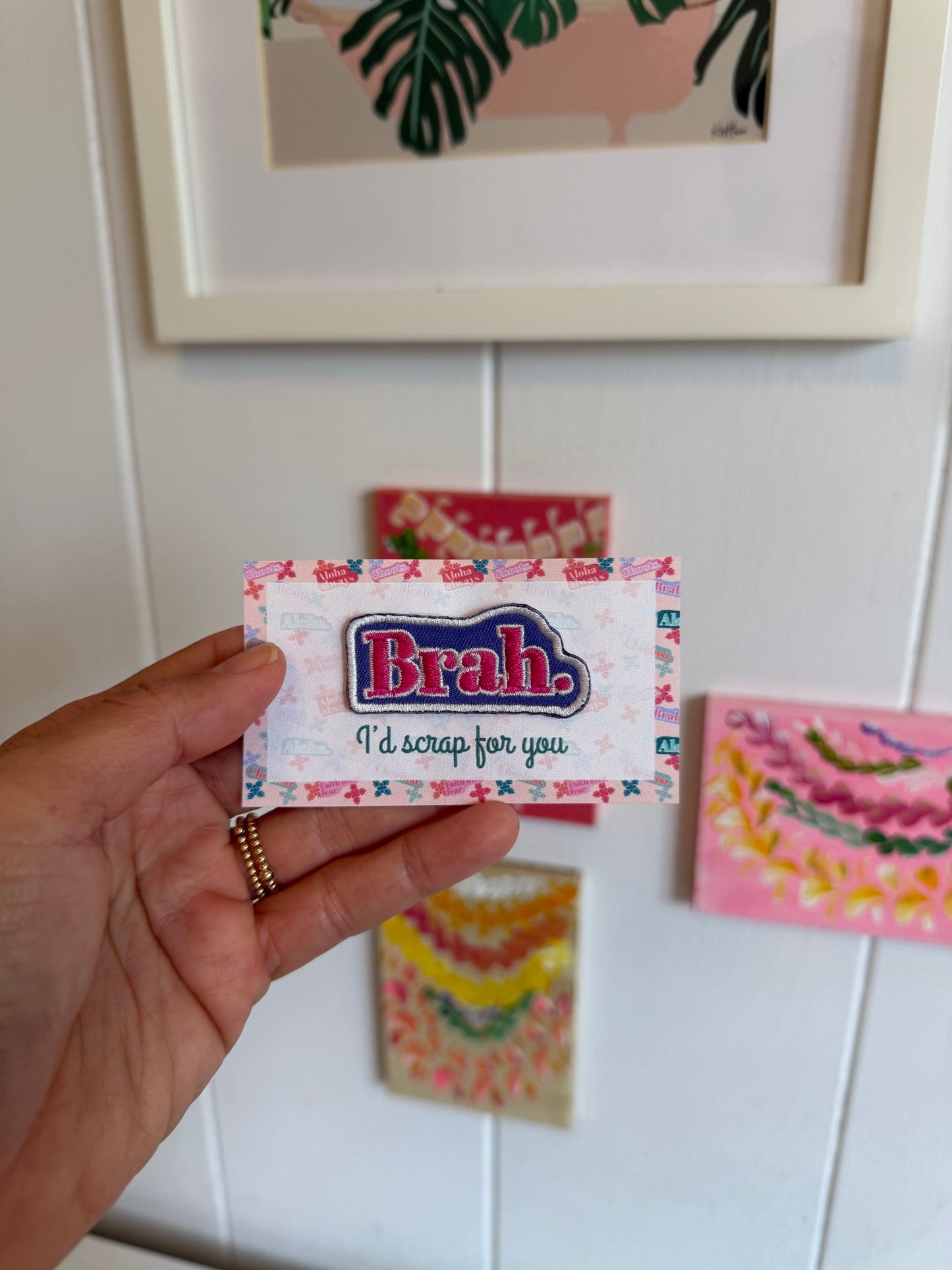 Brah be my Valentine Card