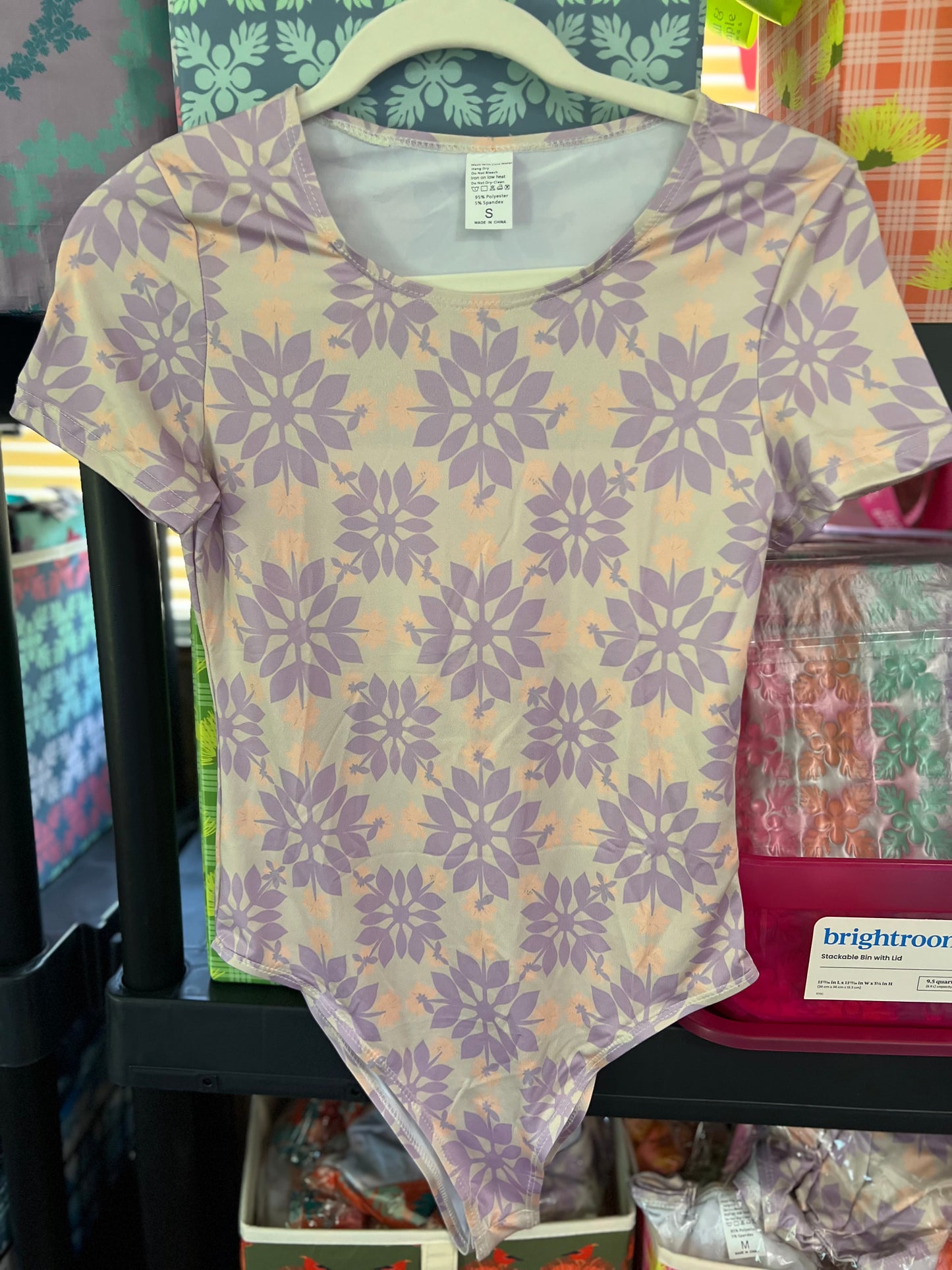 Hō’awa Lavendar Kuiki Bodysuit