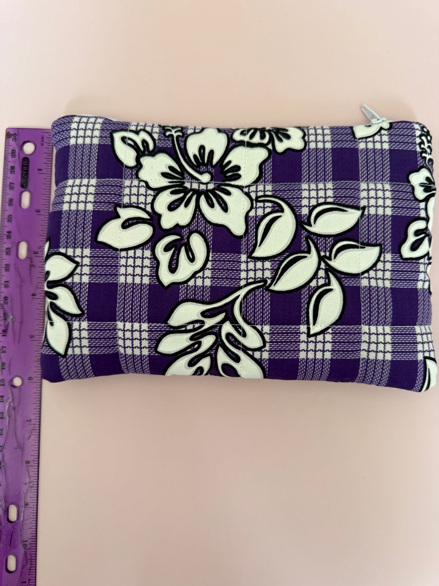 Purple mini pouch