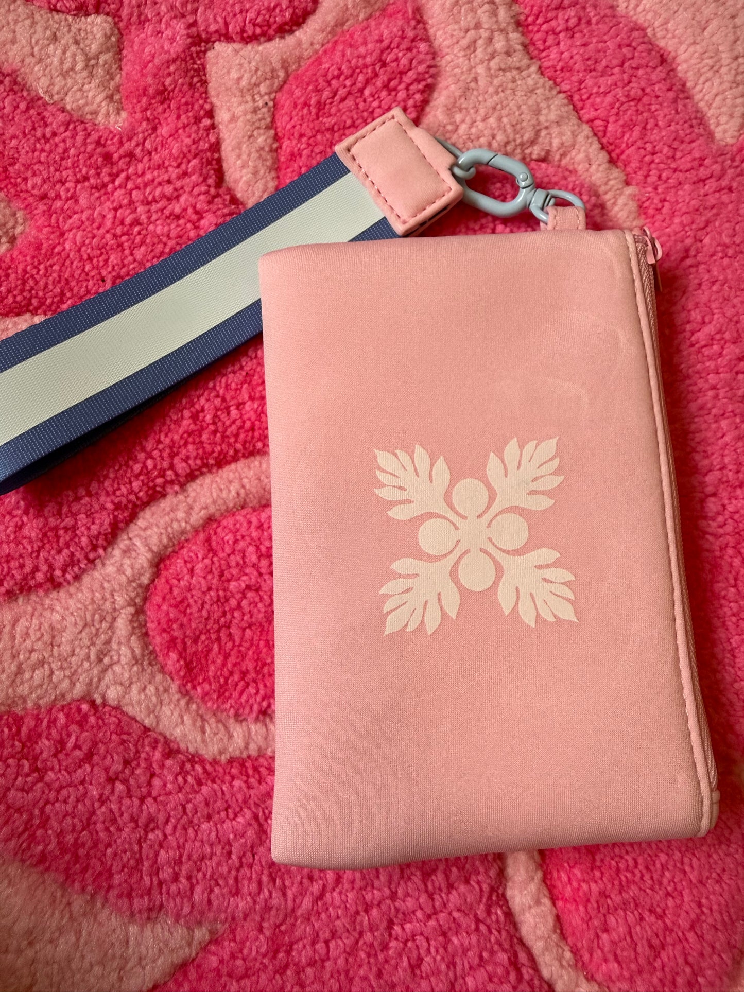 Pink pouch