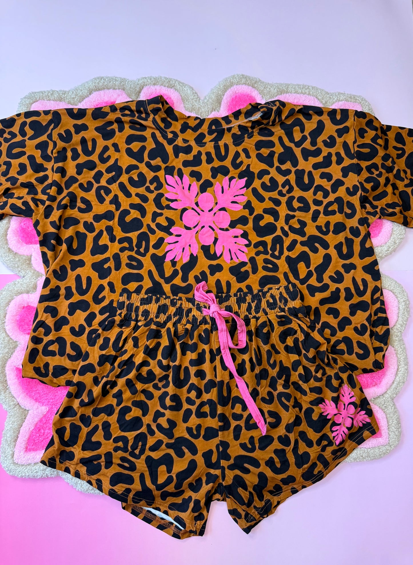 Leopard lounge set