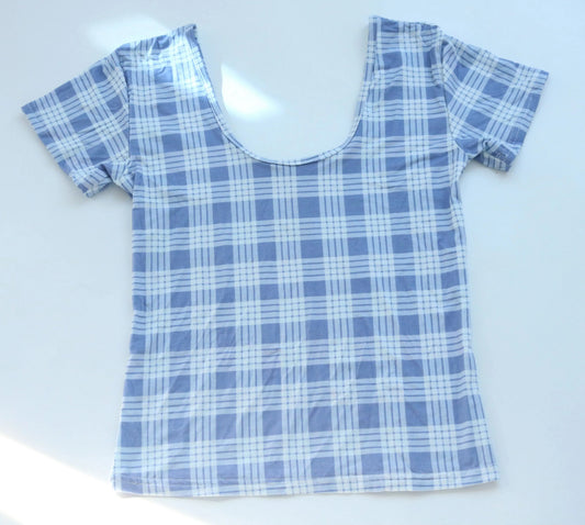 Periwinkle palaka top