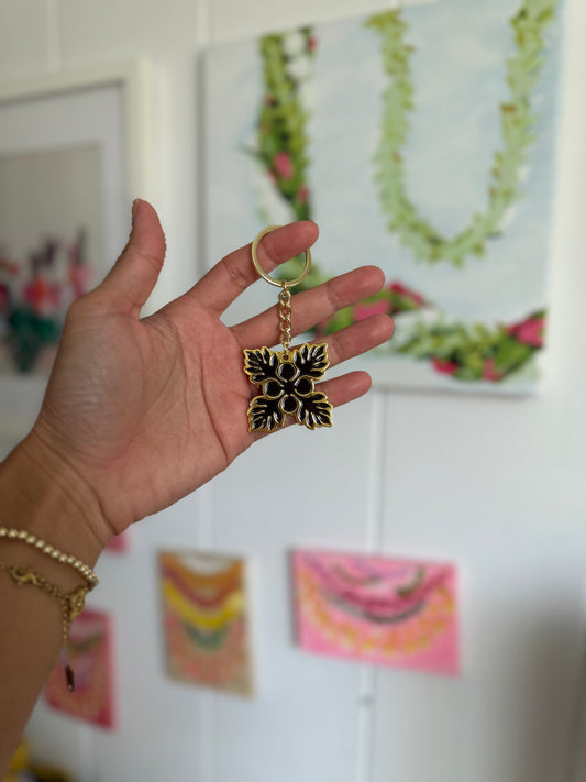 Brown Kuiki Keychain