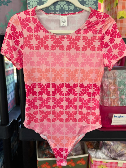 Pink Kuiki bodysuit