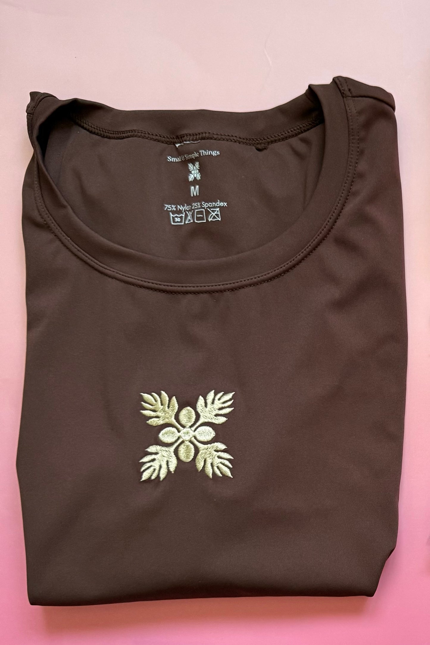 PREORDER Brown kuiki fitted tee