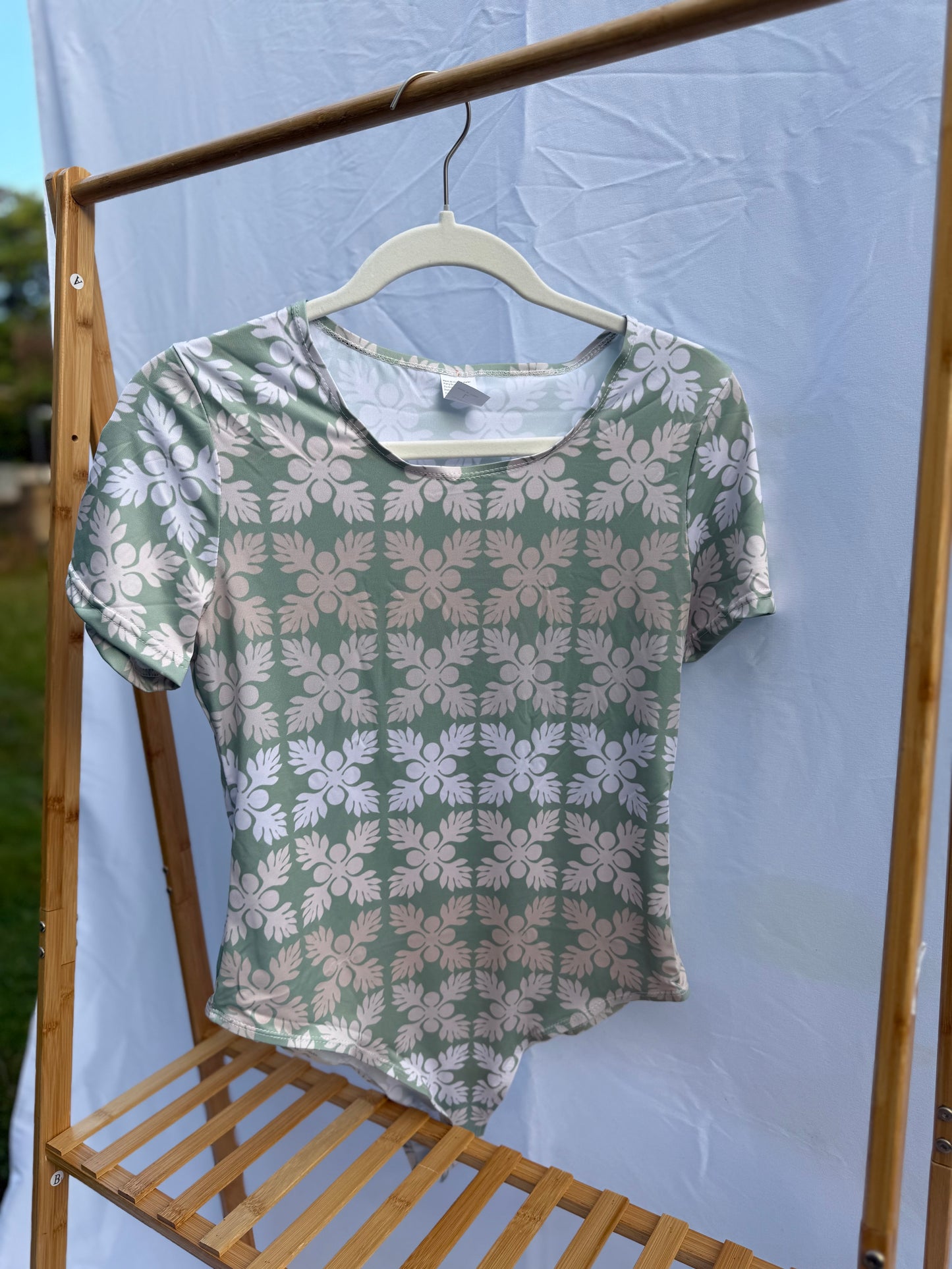 Hinahina bodysuit