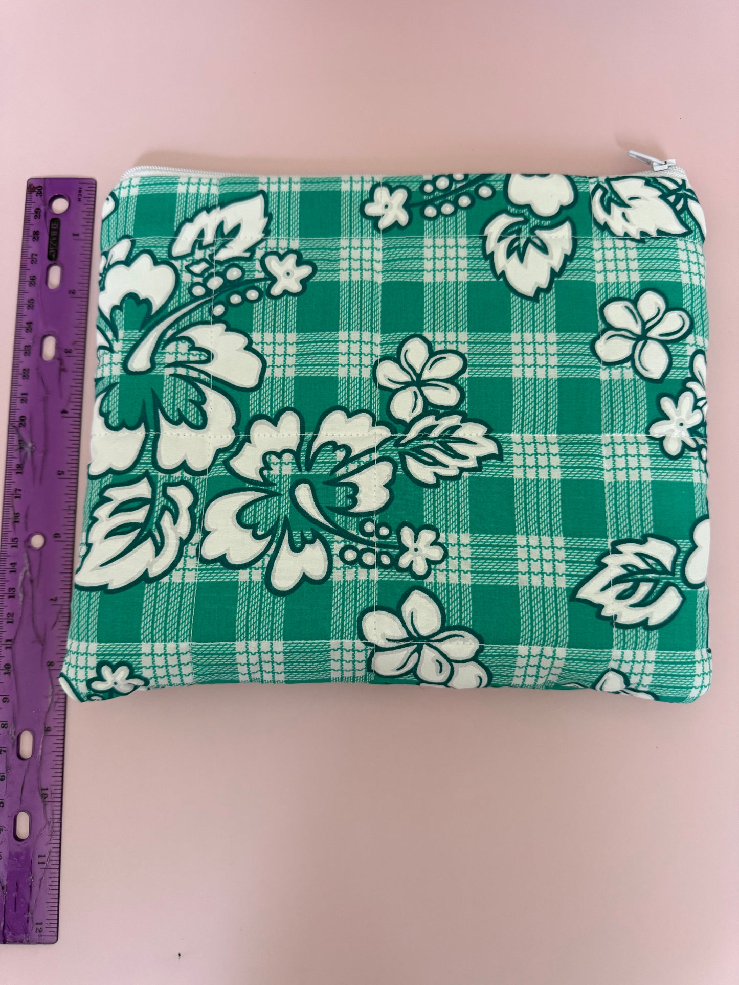 Turquoise mini pouch