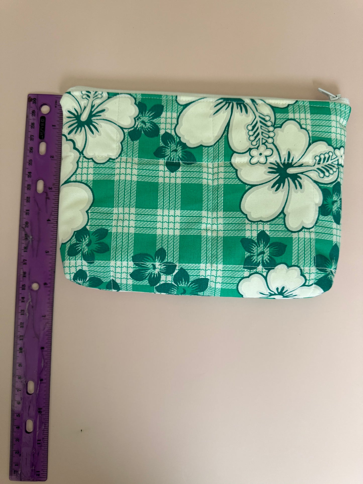 Mini turquoise pouch