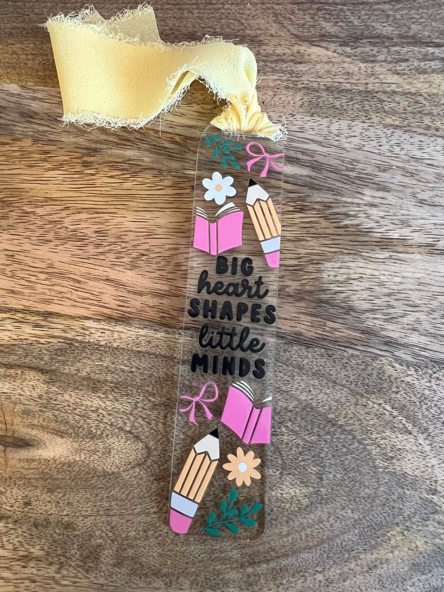 Big hearts bookmark