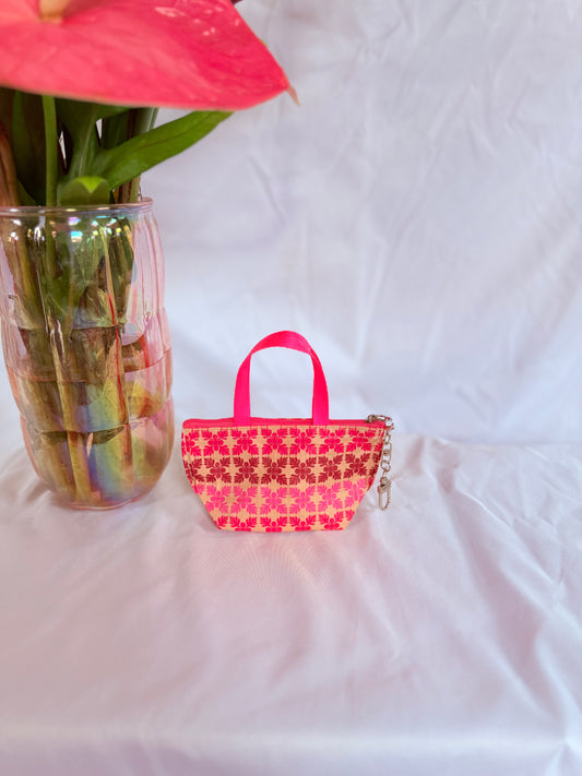 Pink ginger bitty bag