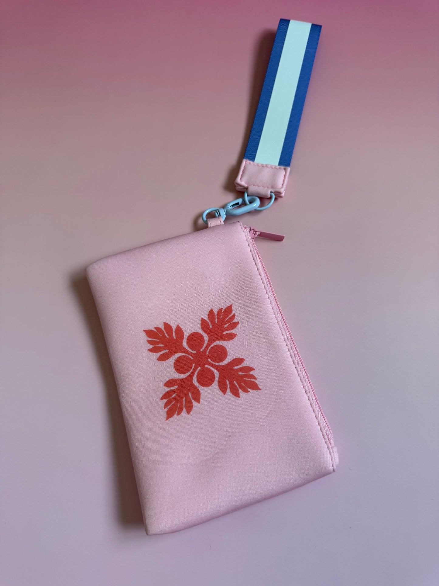 Pink pouch