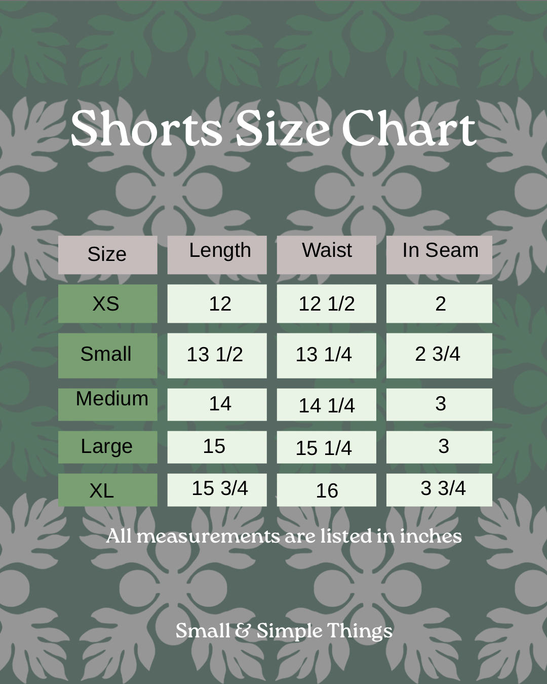 Green Kuiki Shorts