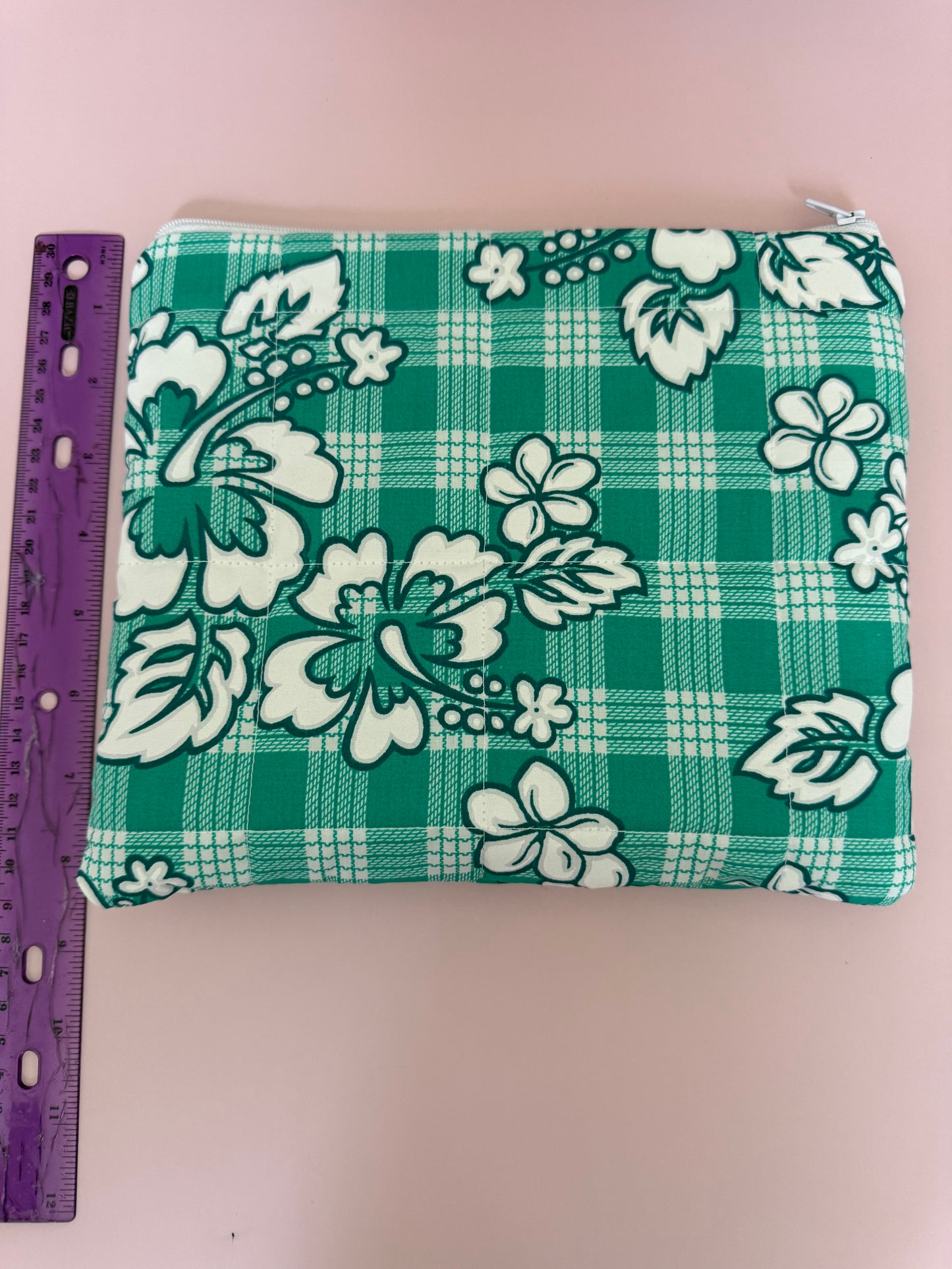 Turquoise mini pouch