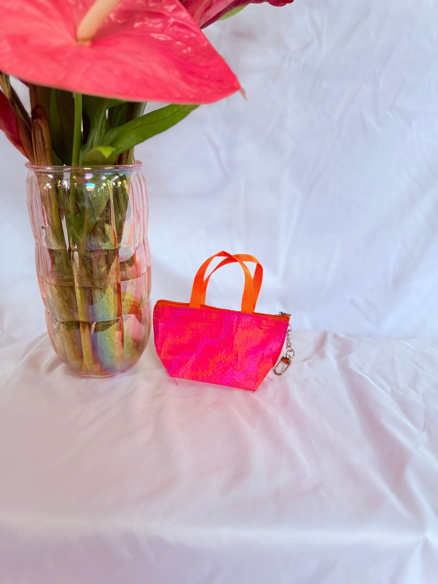 Hot pink bitty bag