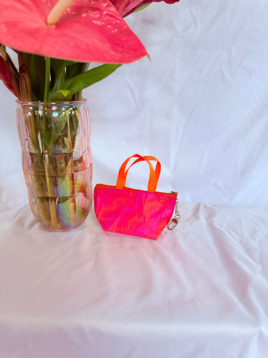 Hot pink bitty bag
