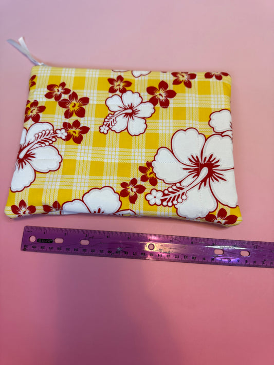 Yellow & red pouch (medium)