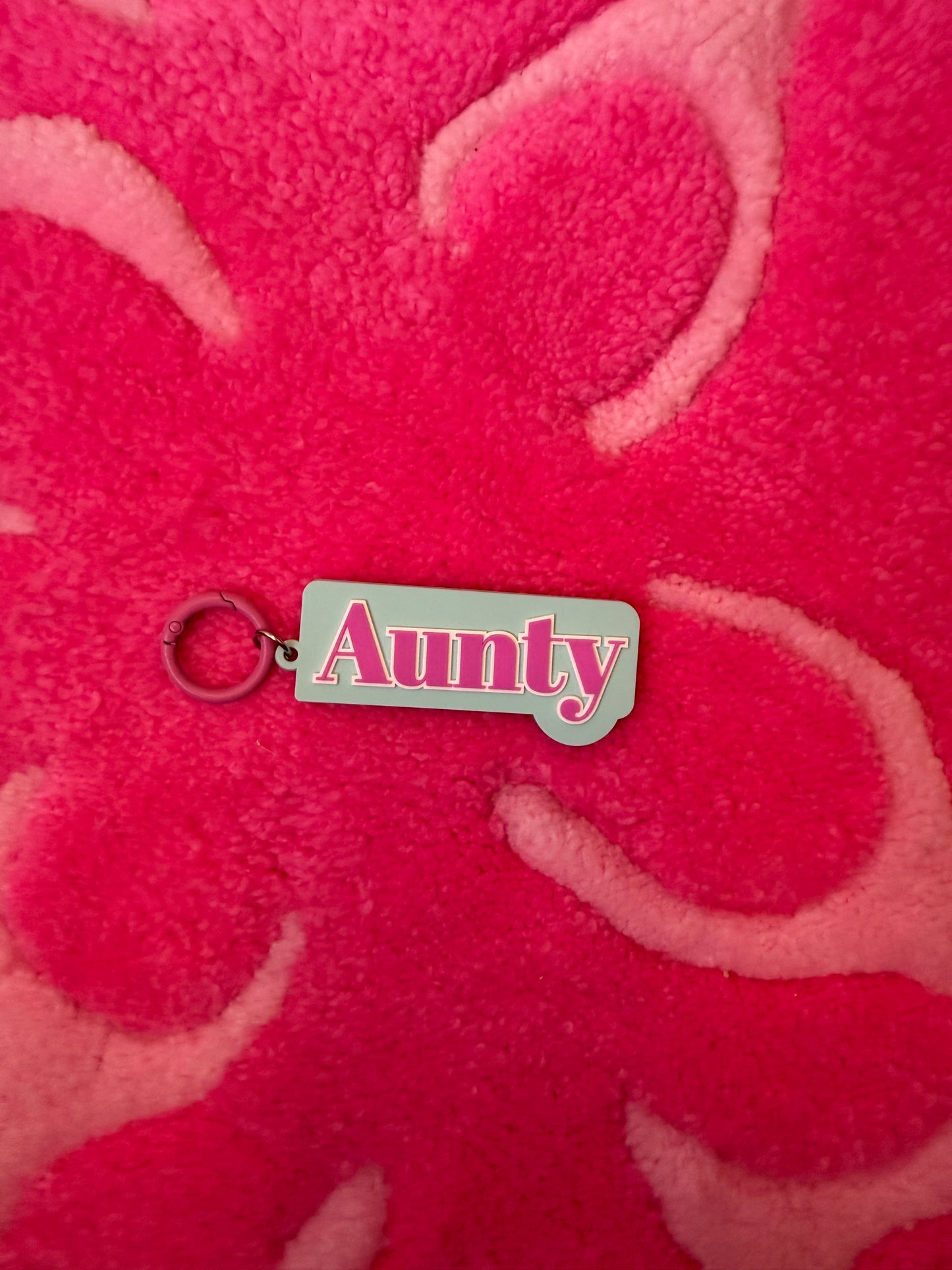 Aunty keychain