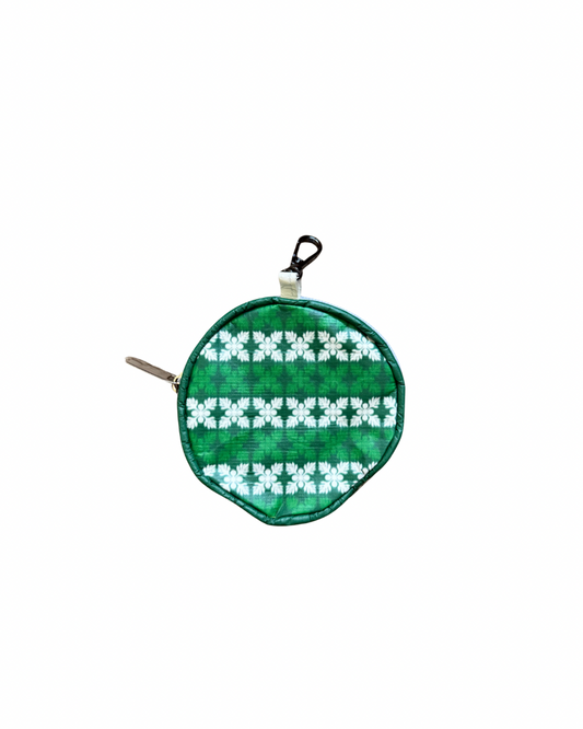 Coin purse green kuiki