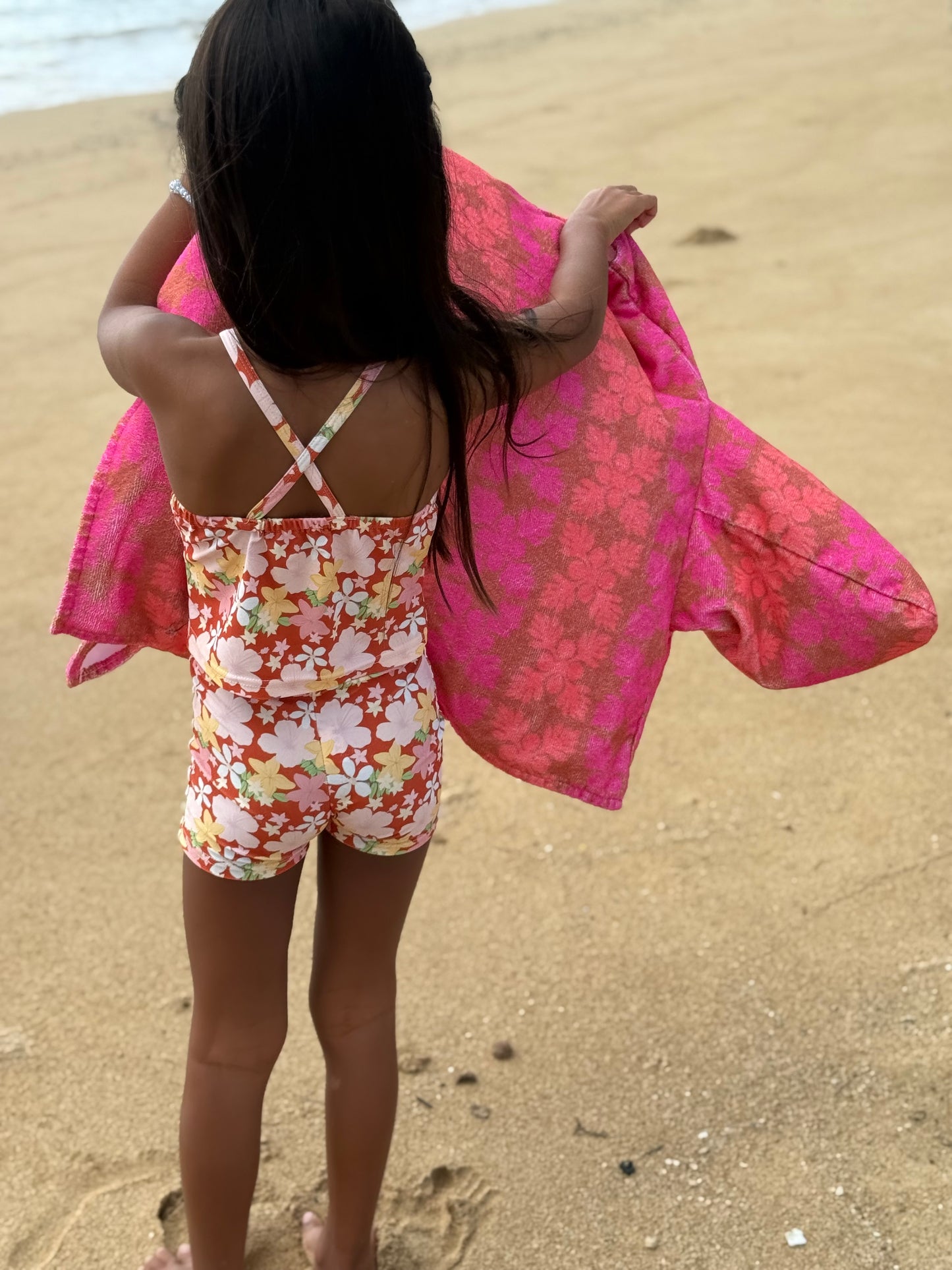 Keiki hoodie towel