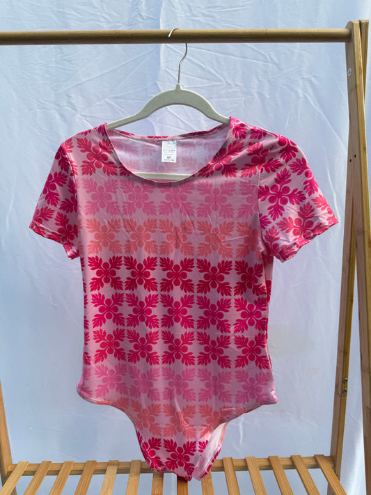 Pink kuiki bodysuit