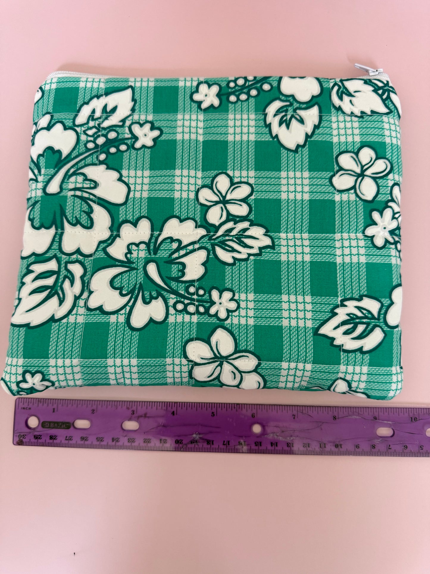 Turquoise mini pouch