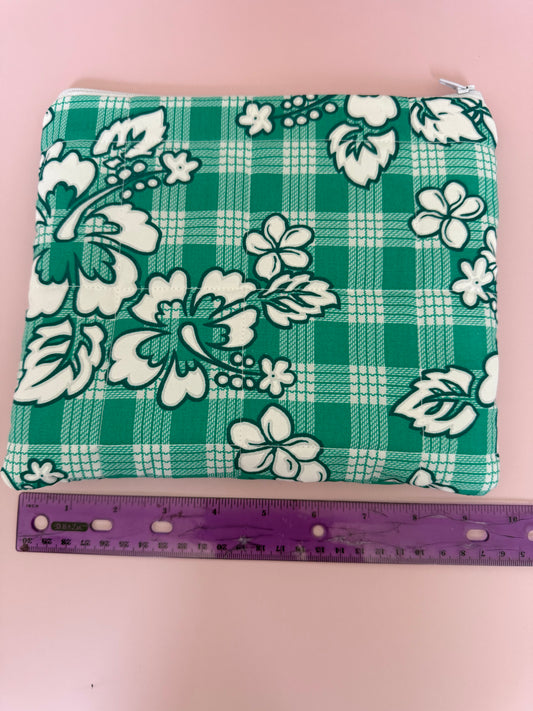 Turquoise mini pouch
