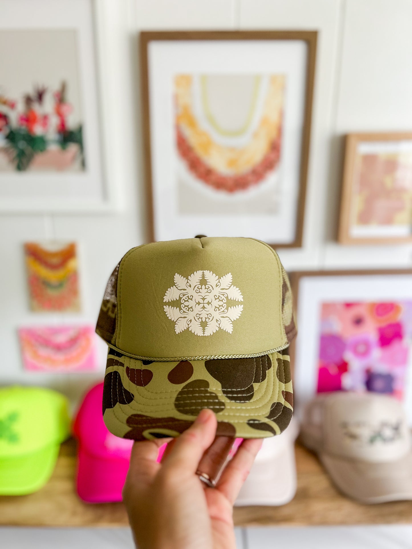 Camo Laua’e Hat