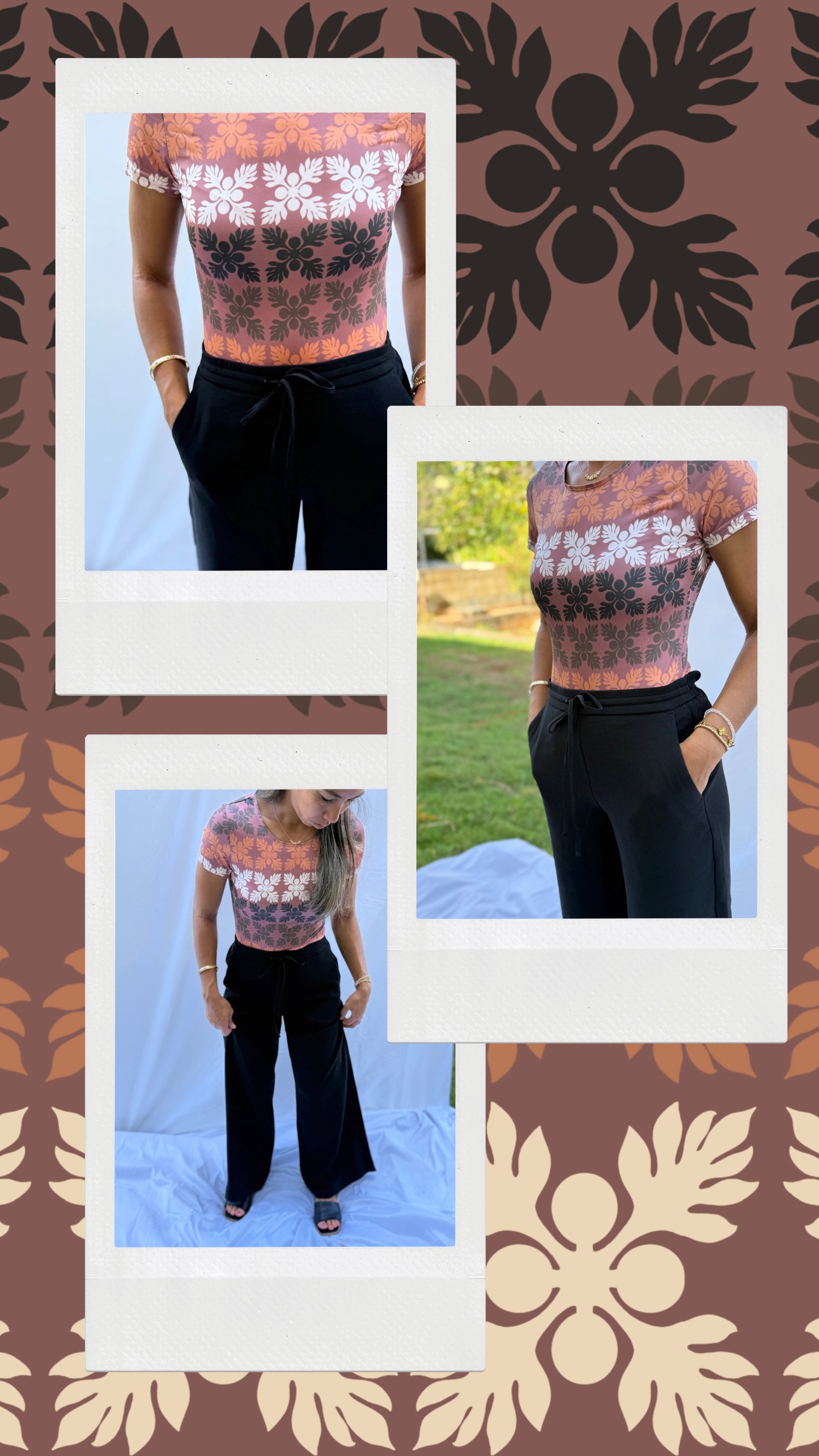 ‘Alaea ‘āina bodysuit