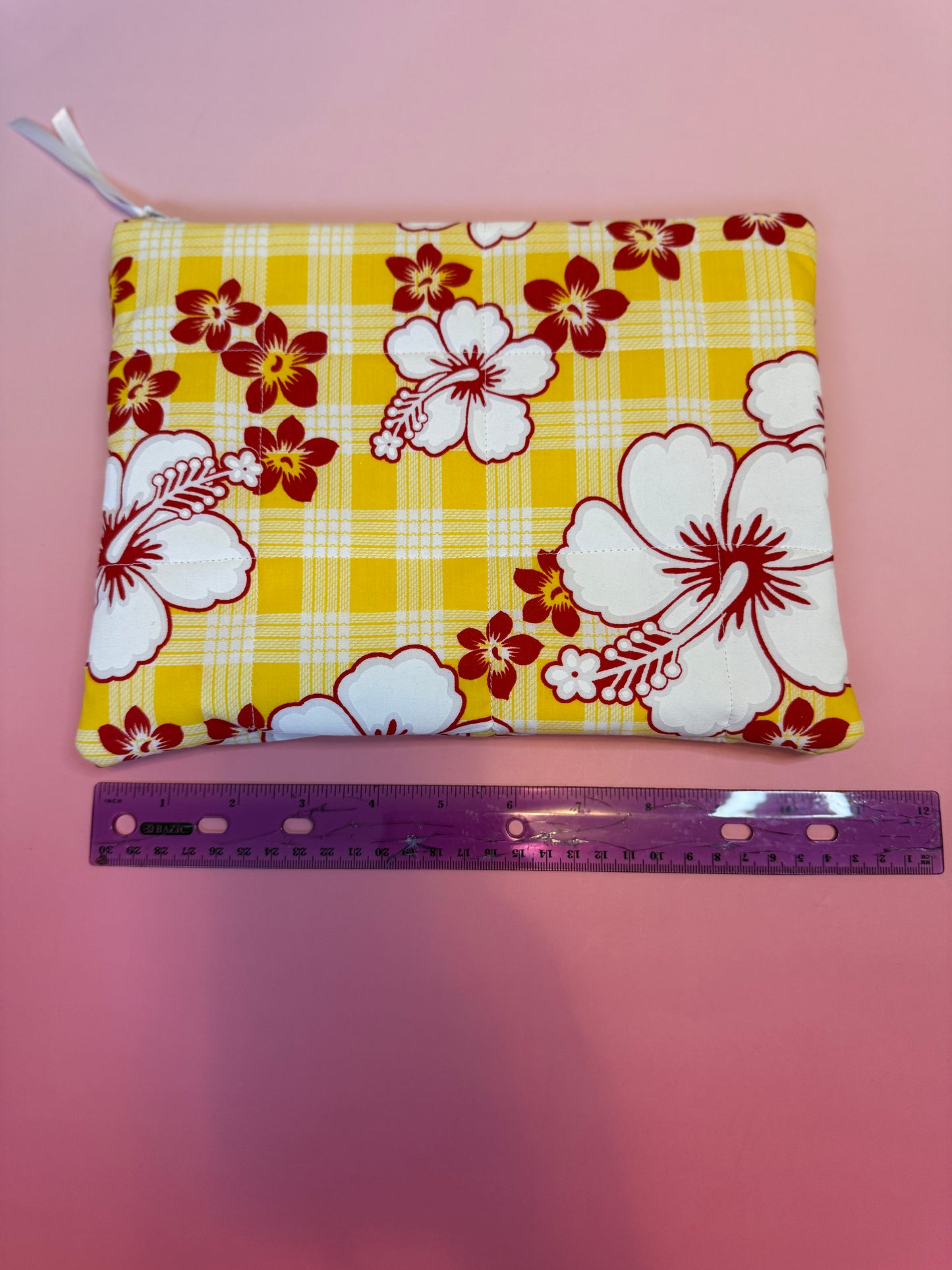Yellow & red pouch (medium)